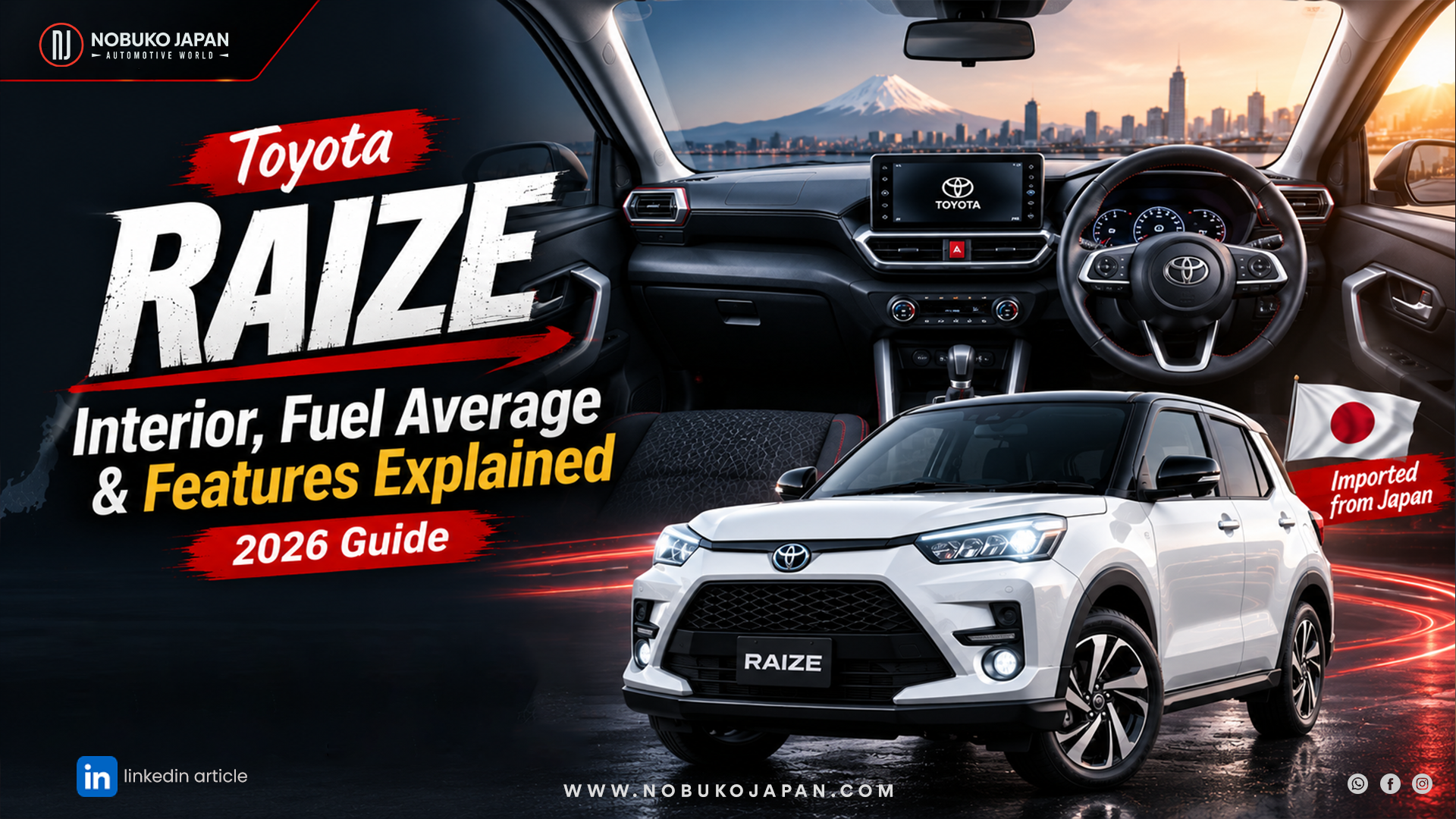 Toyota Raize Interior, Fuel Average & Features Explained | 2026 Guide